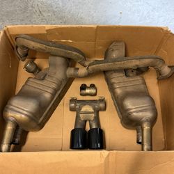 Used Porsche OEM Sports Exhaust for 981(13~16 Cayman/Boxter)