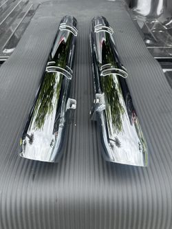 Indian Chieftain Stock Exhaust Mufflers