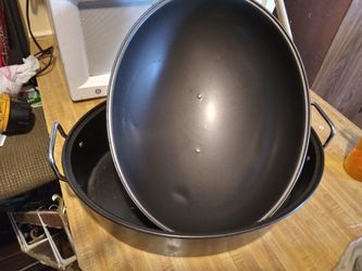Olla grande de ornear