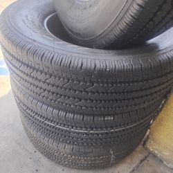 245/75/16/ $300 BRIDGESTONE Semi NEW Four Tires 