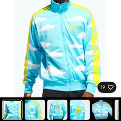 Men’s Adidas X Simpsons Collab Rare Track Jacket 