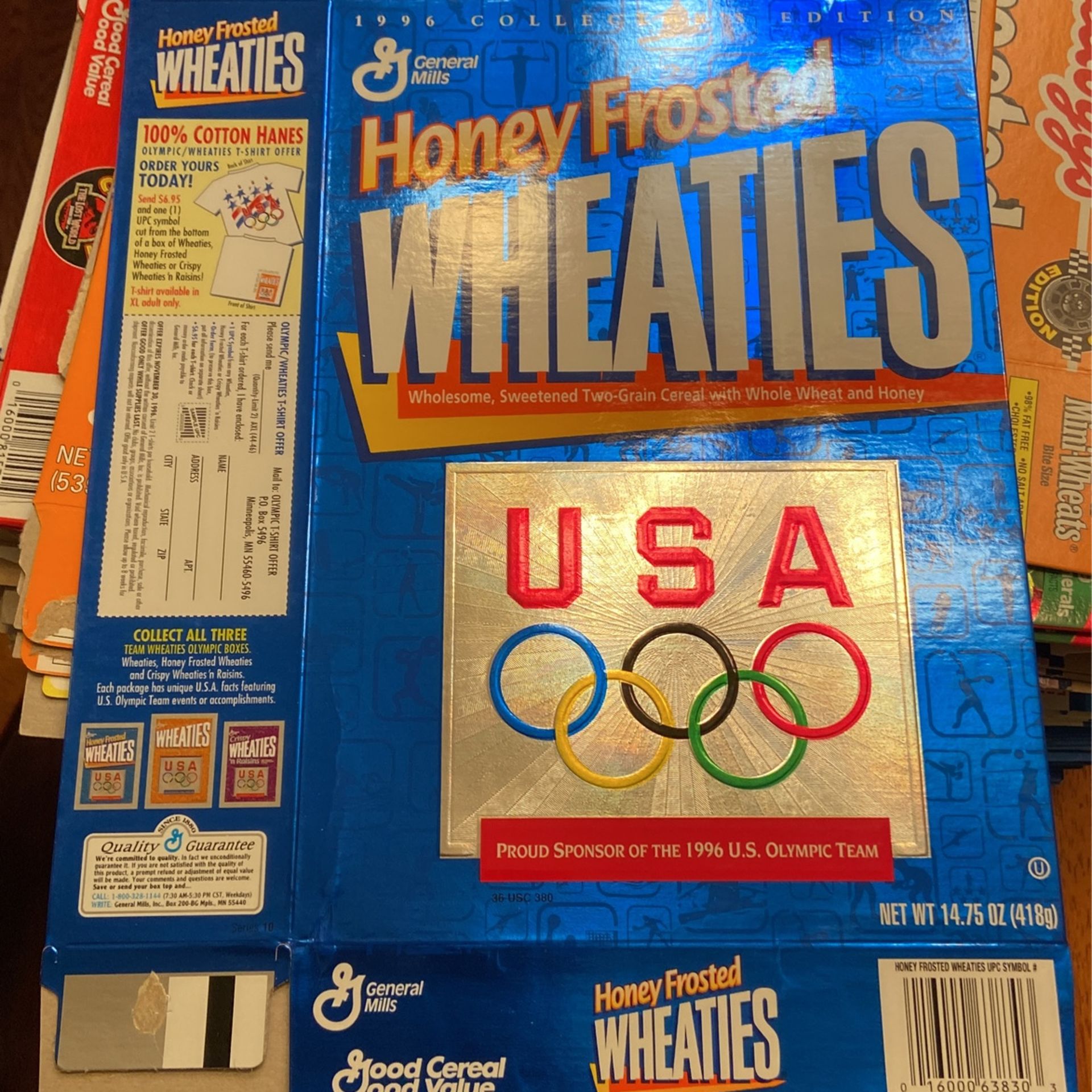 USA Olympic Wheaties Box