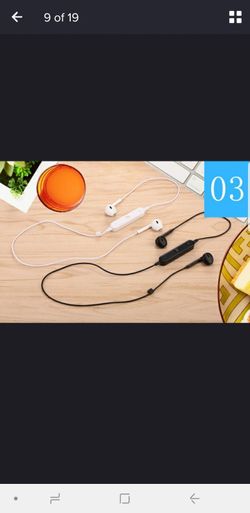Wireless bluetooth earphone for iPhone/androids