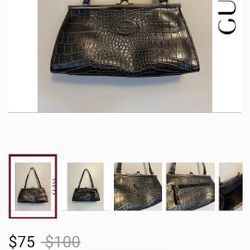 Green Guess Clutch Purse 