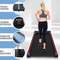 320 POUNDS CAPACITY UNDERDESK TREADMILL WITH REMOTE CONTROL NEW IN BOX