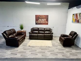 Free Delivery - Brown Sectional Couch With Reversible Chase
