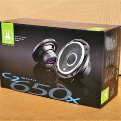 JL Audio Evolution C2 Series Car Speakers 6 1/2" 2-Way Coaxial System 225 Watts C2-650X 🚨 Payment Options Available 🚨 No Credit Needed 🚨