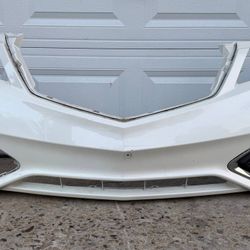 WHITE PERL ACURA RDX 2016 2017 2018 FRONT BUMPER