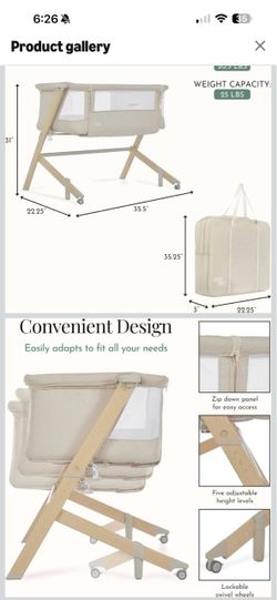 Bedside bassinet
