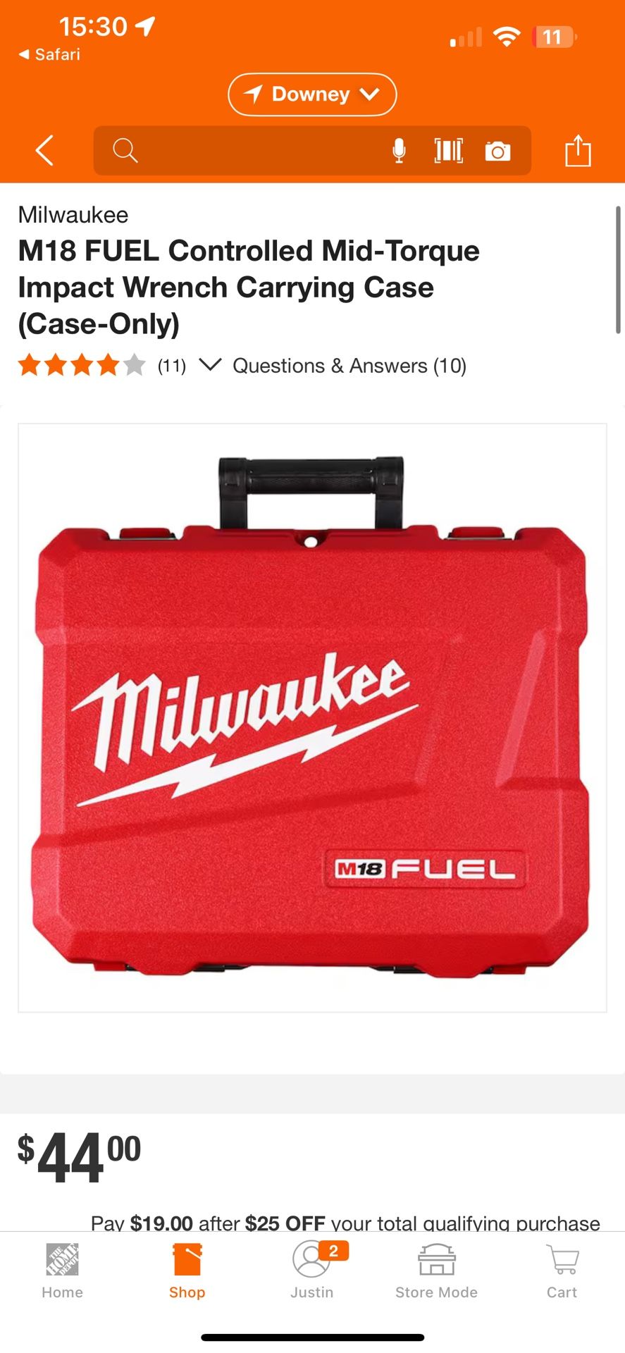 Milwaukee Tool Case