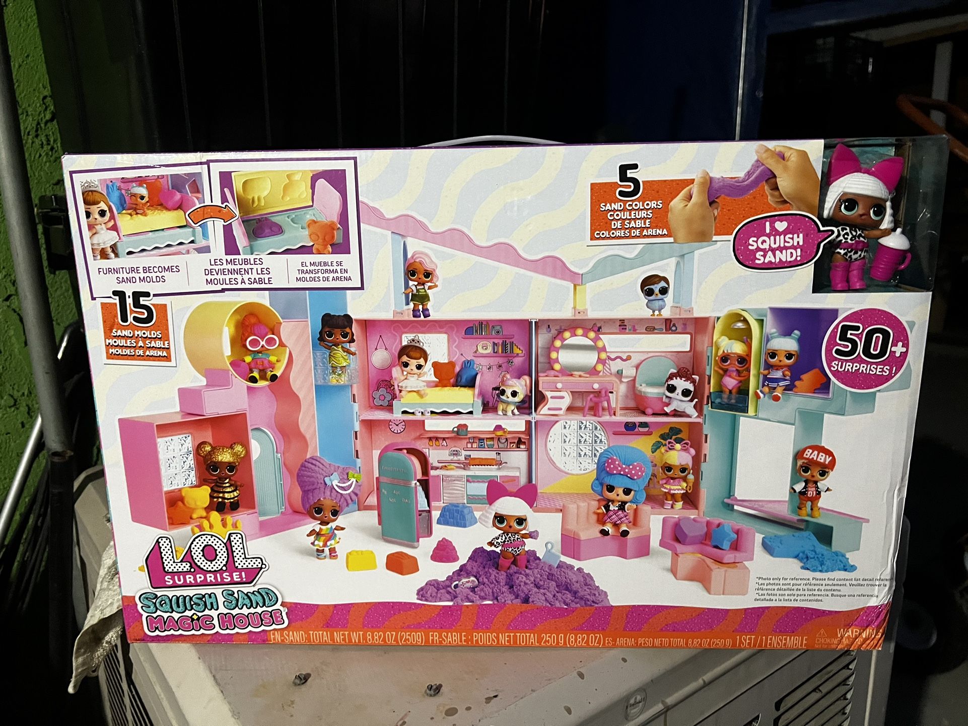 LOL Surprise Squish Sand Magic House