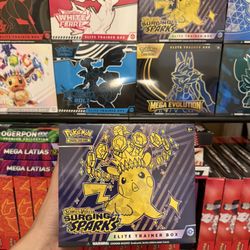 Pokemon Surging Sparks ETB