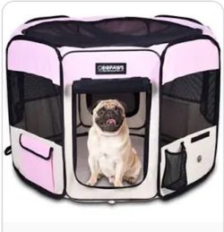 Foldable dog pen