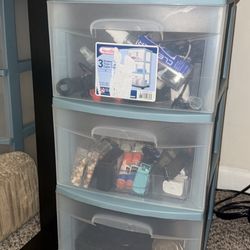 Plastic Three Drawers Furniture