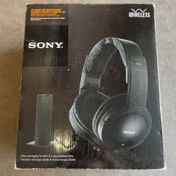 New Sony Wireless Headphones 