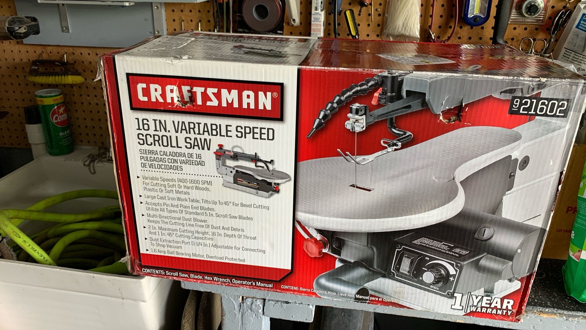 Craftsman 16 Inch Variable Speed Scroll Saw