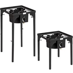 Portable Propane Burner Stove 100,000 BTU – Outdoor Cooker (Open Box)