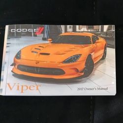 Dodge Viper 2017 Owners Manual 