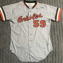 Vintage Baltimore Orioles Team Issued Baseball Jersey 