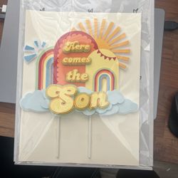 Baby Shower Cake Topper