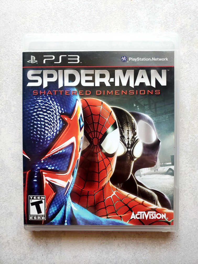 Spider-man Shattered Dimensions Playstation 3 ps3 