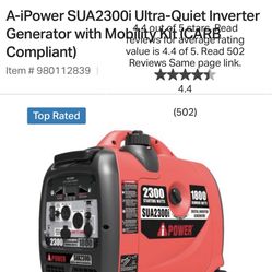 Inverter Generator- Brand New In Box