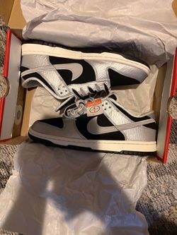 Nike Dunk  Silver Black