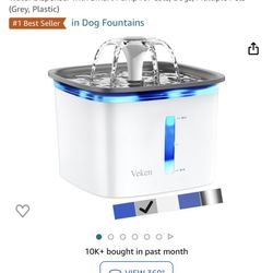 Cat/dog Water Fountain