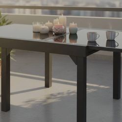 Adjustable Patio Table 