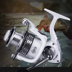 Model 4000 Crazy promotion! 13+1BB Spinning Fishing Reel with Exchangeable Handle for Casting Line