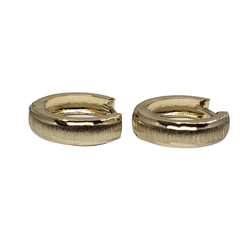 10k Yellow Gold Huggies NEW