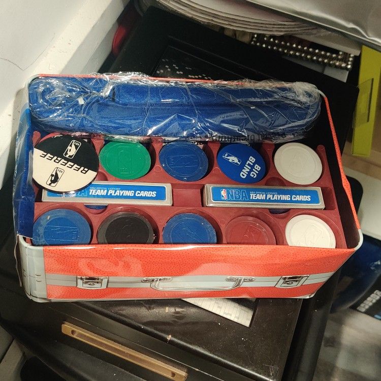 Brand New Poker Set Nba