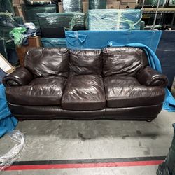 Leather Couch 