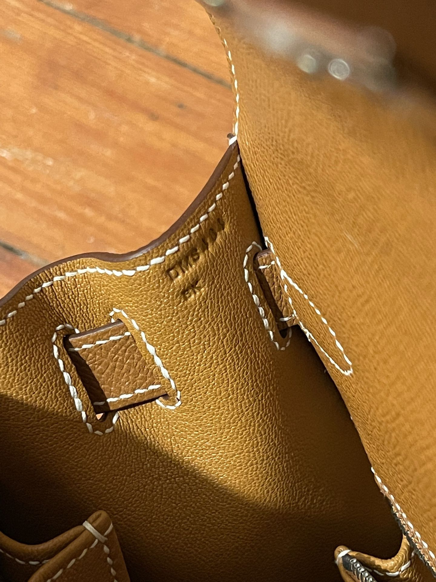 Hermès Hermes Kelly Sellier bag 2023 Golden Silver hardware Leather  ref.957409 - Joli Closet