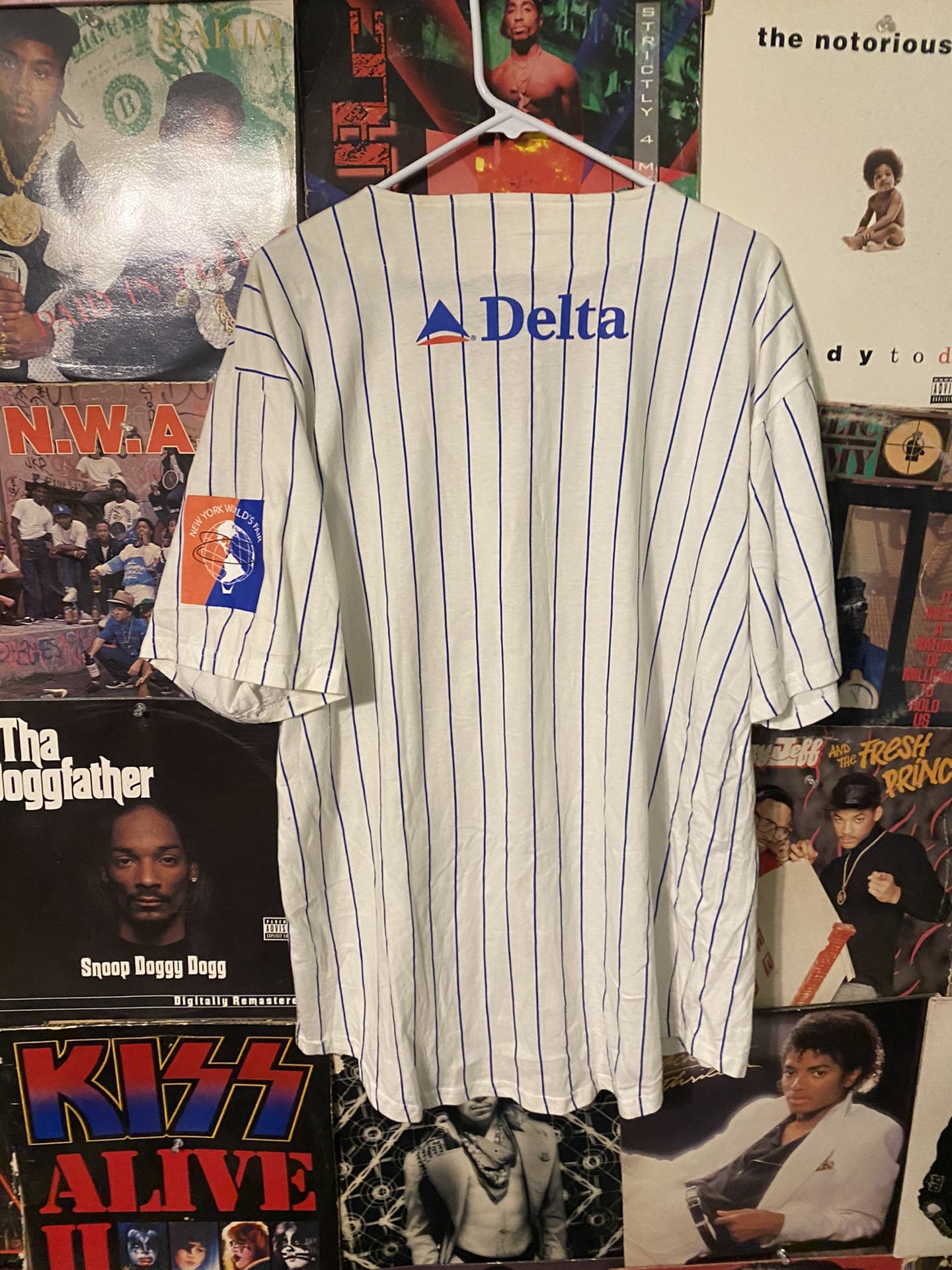 Vintage New York Mets Baseball Jersey