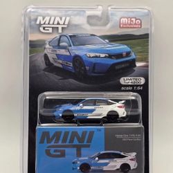 🔥Mini GT Honda Civic Type R #3 MiJo Exclusive (Limited 1/4200) Toy 🔥