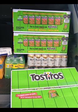 Tostitos a 38. La caja