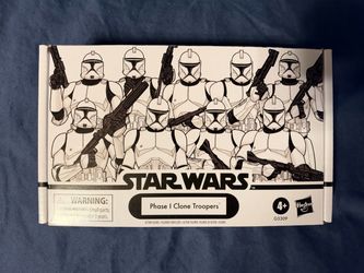 Star Wars Phase I Clone Troopers Hasbro Action Figures Vintage Collection
