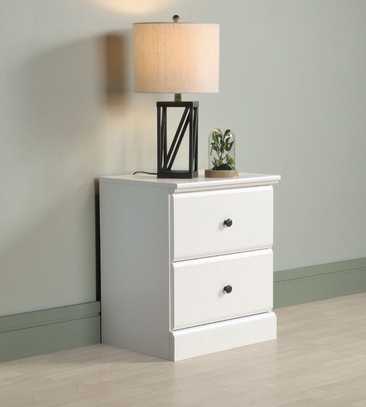 Brand New Contemporary Nightstand Console Organizer Bookcase