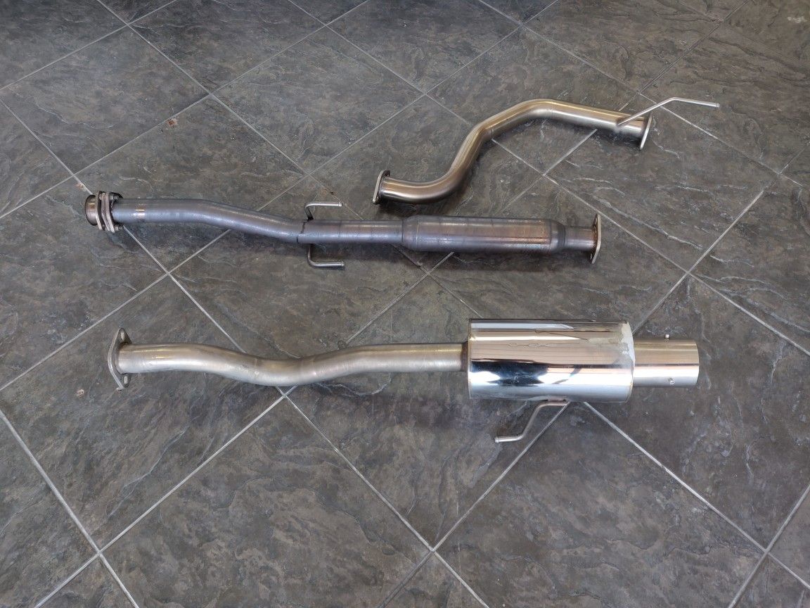 Spec-D Tuning N1 Catback Exhaust Muffler Compatible With Acura Integra Gs Ls 1994 2001