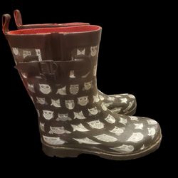 Capelli New York owl rain boots