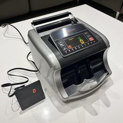 Money Bill Counter Fake Bill Detector New