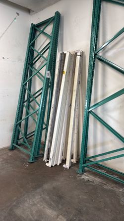 99” Pallet Rack Beams – Heavy Duty Teardrop Rack Beams