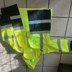 Rain Jacket High Visibility 