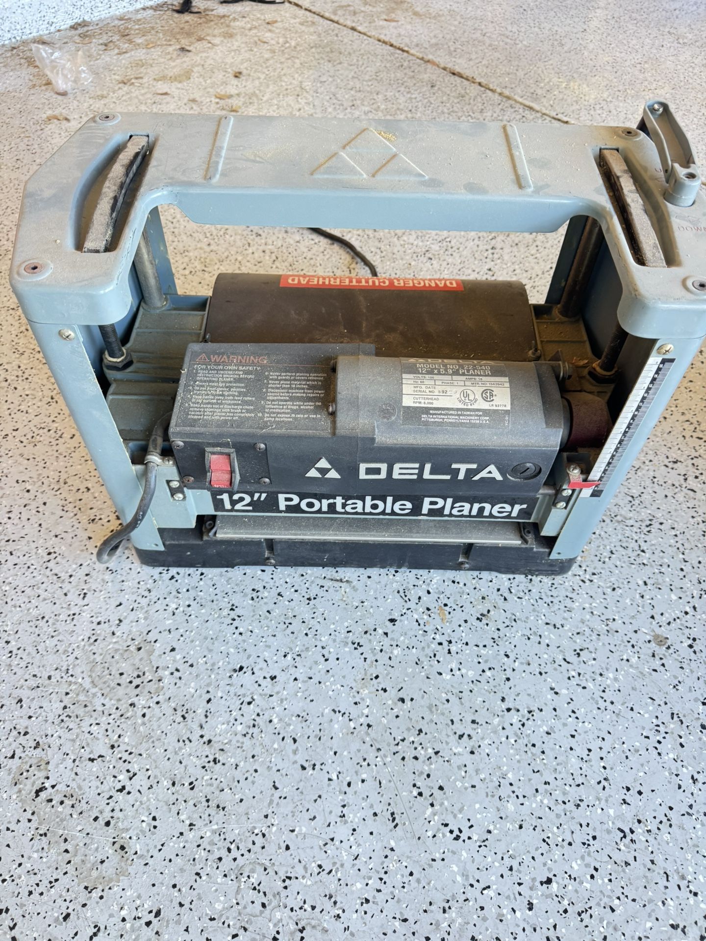 Delta planer
