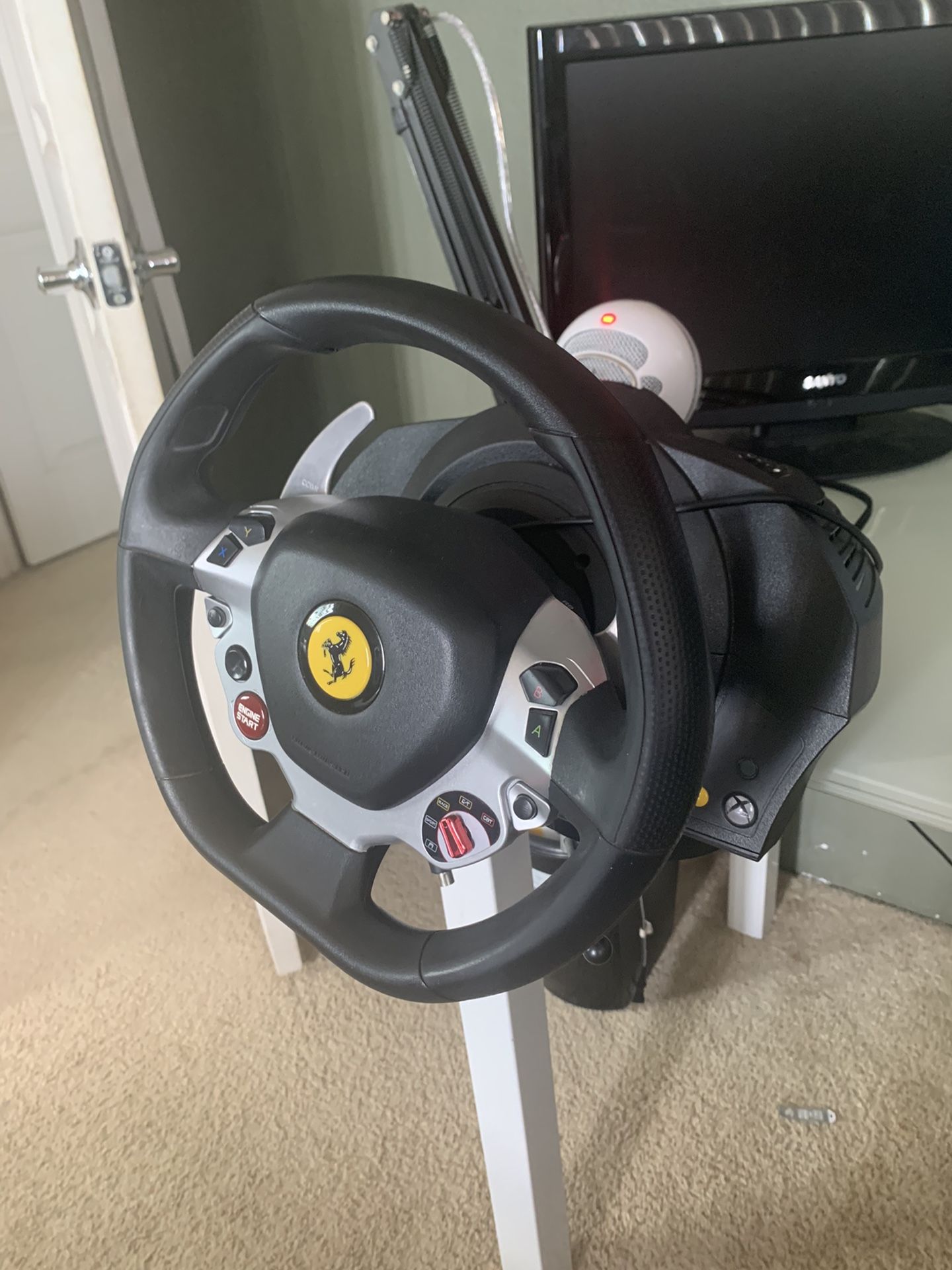 Thrustmaster TX 458, T3PA pedals, and TH8A shifter