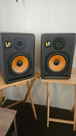 KRK V8 Powered studio Monitors