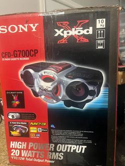 Sony CFD-G700CP Xpold boombox