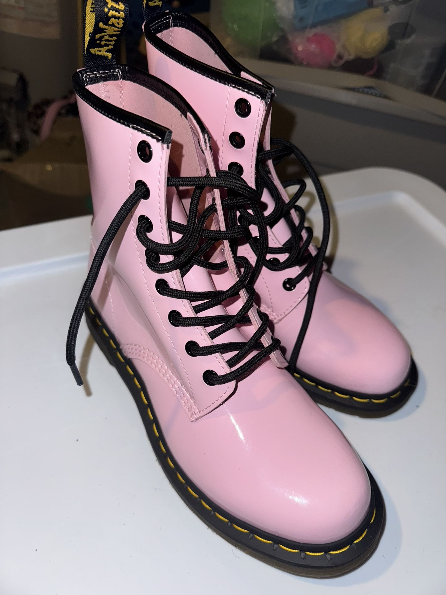 Pink Dr martens