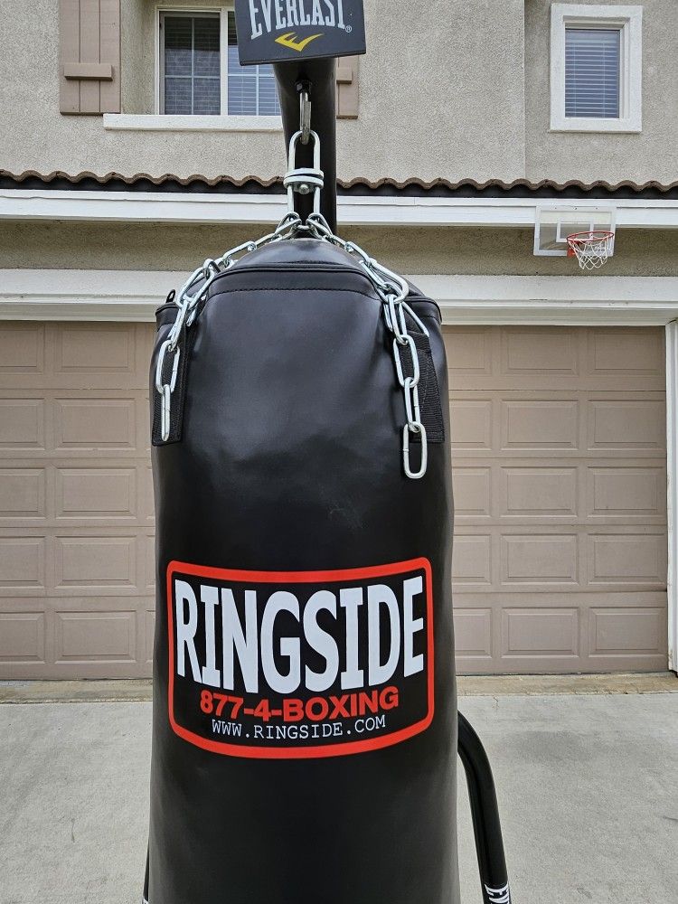 EVERLAST DUAL STATION PUNCHING BAG SPEED BAG COMBO, RINGGSIDE BOXING BAG